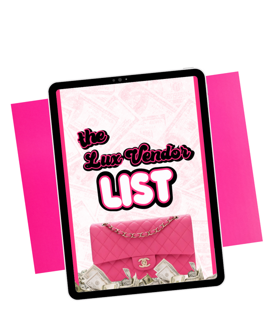 3000 Vendors List + Luxury List with Resell Rights